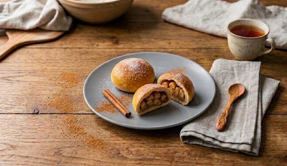 Мини‑пирожки с яблоками