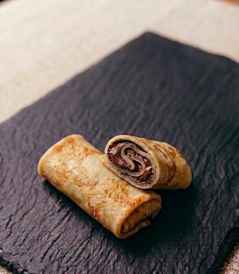 Блинчики с шоколадной пастой, 450гр.