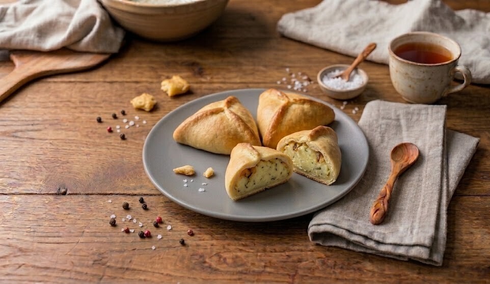 Мини‑пирожки с картошкой